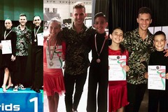 Cquadrostyle di Barletta ai vertici ai campionati italiani di categoria di danza sportiva 2019