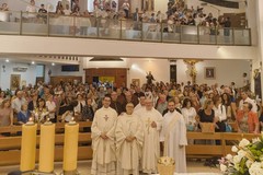 La comunità parrocchiale del Buon Pastore saluta don Mimmo Minervini dopo 21 anni