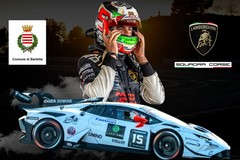 Benny Strignano, e la sua Lamborghini, domenica 21 dicembre a Barletta