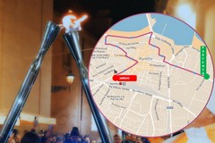 Dalle 12.30 l'arrivo a Barletta della fiamma olimpica - IL PERCORSO