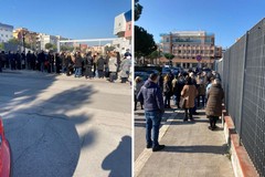 Over 80 in fila per i vaccini al PalaBorgia di Barletta