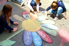 Barletta si colora coi disegni dei Giò Madonnari