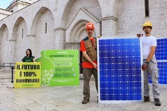 Greenpeace accende il fotovoltaico all'ombra di Eraclio