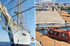 Porto di Barletta, arriva la Star Clipper: debutta il turismo crocieristico di lusso