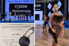 La barlettana Ilaria Tesse medaglia d’argento agli Assoluti di danza a Riccione
