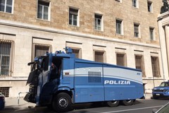 Sanificazione delle strade a Borgovilla e Patalini con idrante della Polizia