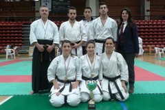 Karate, medagliere pieno per l'A.S.D. Funakoshi Barletta agli Assoluti di Castellanza