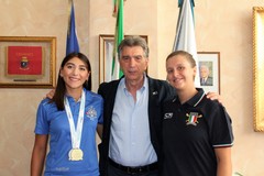 Il plauso del sindaco alle campionesse barlettane Maria Lanciano e Federica Chisena
