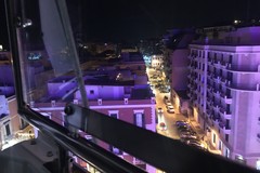 Barletta dall’alto, il panorama della ruota di piazza Aldo Moro