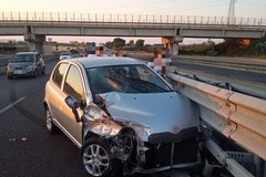 Donna rimasta ferita in incidente stradale sull'Andria-Barletta