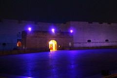 Giornata dell'Europa, il castello di Barletta illuminato di blu fino al 9 maggio