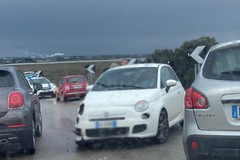 Incidente all'uscita di via Trani: tre auto coinvolte
