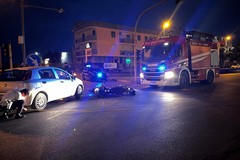 Grave incidente stradale in via Trani, traffico bloccato