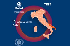 Alle ore 12 scatta il test di "IT Alert" sul territorio della Puglia