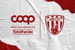 Master Coop Alleanza 3.0/Tatò Paride SpA è il main sponsor del Barletta