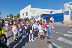 Manifestazione per l'ambiente a Barletta, cittadini e studenti scendono in piazza