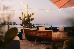 Un aperitivo di fronte al mare