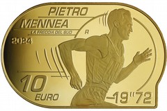 La moneta che celebra Pietro Mennea viene presentata oggi a Barletta