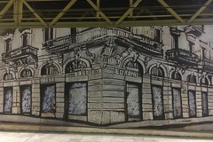 A Barletta torna Palazzo Cuomo e la Libreria Europa con un murale