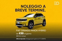 Noleggio a breve termine: libertà di movimento con la nuova Fiat Grande Panda Hybrid