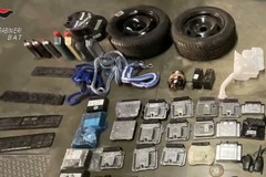 Auto rubate a Barletta e disassemblate a Cerignola e Corato, scoperta “batteria criminale” con base ad Andria