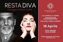 Fondazione S.E.C.A., a Trani “Resta Diva. Omaggio a Maria Callas” con Enrico Lo Verso