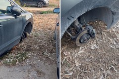 Cosa non va a Barletta? La razzia di ruote dalle auto parcheggiate