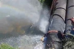 Salta condotta irrigua tra le campagne di Andria e Barletta: persi migliaia di metri cubi d'acqua