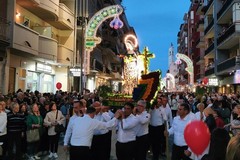 L'abbraccio del quartiere Settefrati di Barletta per Santa Rita