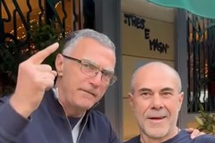 Barletta in Serie C, il Trotter di Milano festeggia con Bergomi - VIDEO