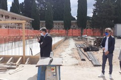 Cimitero di Barletta, avviata la costruzione di 900 loculi e di 240 nuovi ossari