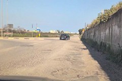 Sottovia Callano, rattoppi stradali già fuori uso: nuove buche alle porte di Barletta - IL VIDEO