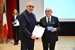 Stella di bronzo al prof. Francesco Montenero, presidente dell’Atletica Sprint Barletta