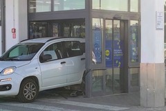Tentato colpo alla Lidl di via Foggia