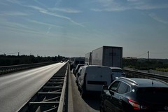 Traffico rallentato a Barletta sulla SS16 in direzione Bari