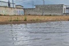 Pioggia e disagi, mattinata di strade allagate a Barletta