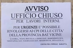 Ufficio di collocamento ancora chiuso al pubblico