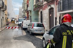 Fuga di gas in via Canne, traffico bloccato