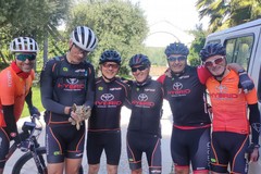 I bikers del Team Off Road di Barletta salvano un gufo reale