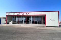 Porto di Barletta, inaugurata la nuova stazione di accoglienza passeggeri Themis