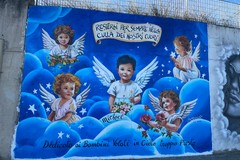 A Barletta un murale dedicato ai "piccoli angeli"