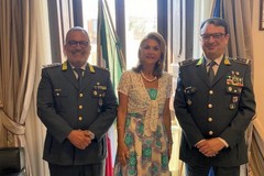 Il comandante regionale della Guardia di Finanza in visita al prefetto della Bat