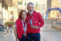 100 maratone in due: Maria Carmela e Nicola coppia nella vita e nello sport