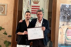 Il sindaco Cannito premia il regista barlettano Giuseppe Arcieri