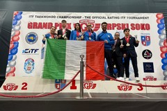 Taekwondo ITF, ben  12 medaglie per il team Fitsport Italia a Zvornik