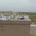 Litoranea di Barletta: festeggiano  "vista mare " lasciando lì i rifiuti