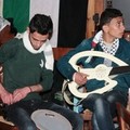 Giovani provenienti dalla striscia di Gaza suonano e ballano a Barletta