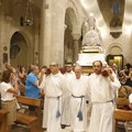 Dal Buon Pastore alla cattedrale: si chiude la "Peregrinatio " del busto di San Ruggiero attraverso le chiese barlettane.