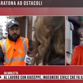 Giuseppe, ingegnere  "netturbino ": a Barletta le telecamere RAI di Agorà