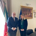 L'ambasciatore della Slovenia visita la Prefettura della Bat